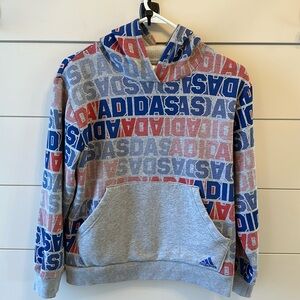 Adidas boys sweatshirt hoodie size 14/16